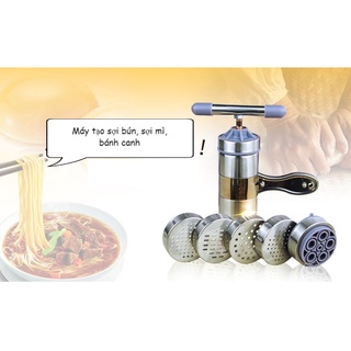 Khuôn làm sợi mì sợi bún bánh canh tươi 5 đầu ra