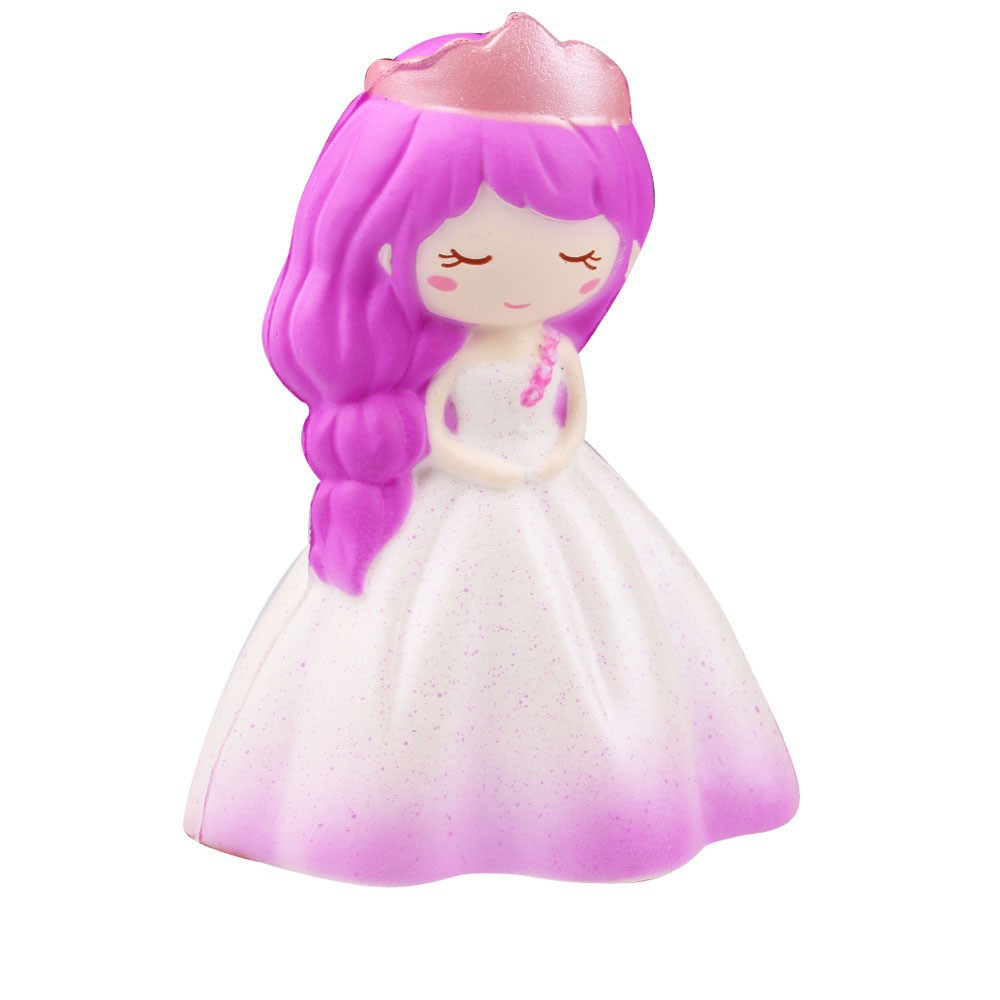 Đồ Chơi Squishy Dẻo Hình Cô Gái Đáng Yêu Kích Thước 14Cm