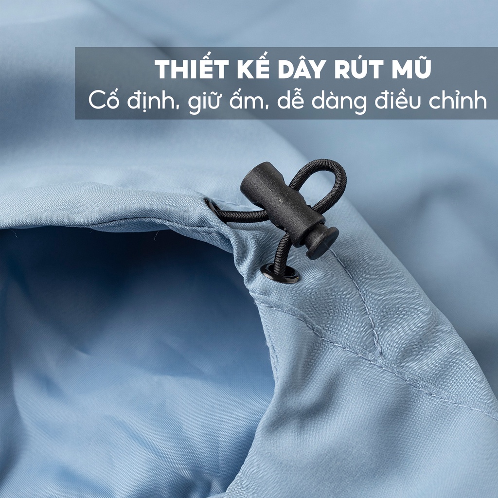 Áo Khoác Gió Nam 5S, Cản Gió, Chống Bụi, Trượt Nước, Thiết Kế Khỏe Khoắn
