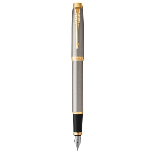 [Chính Hãng] Bút Máy Cao Cấp Parker IM Brushed Metal GT TB4-1975601 Ngòi Bút 0.7mm (Hàng Nhập Khẩu)