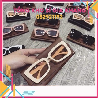 sp318 Kính Thời Trang Nữ Tròng Nhỏ HotTrend ( KÍNH VUÔNG GENTLE )