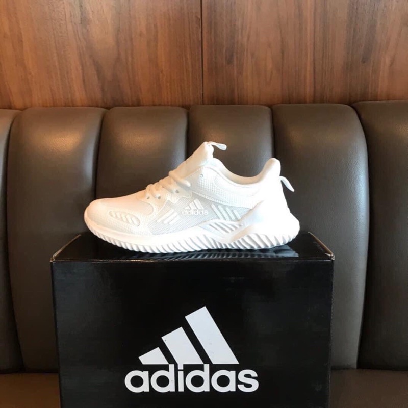 Giày Adidas ⚡️FREESHIP⚡️ Giày thể thao nam nữ - Giày chạy bộ 3 màu đen trắng xám, size 36-44