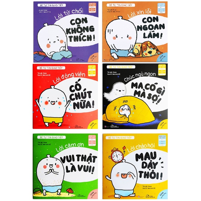 Sách Ehon kỹ năng sống - Bé tự tin giao tiếp