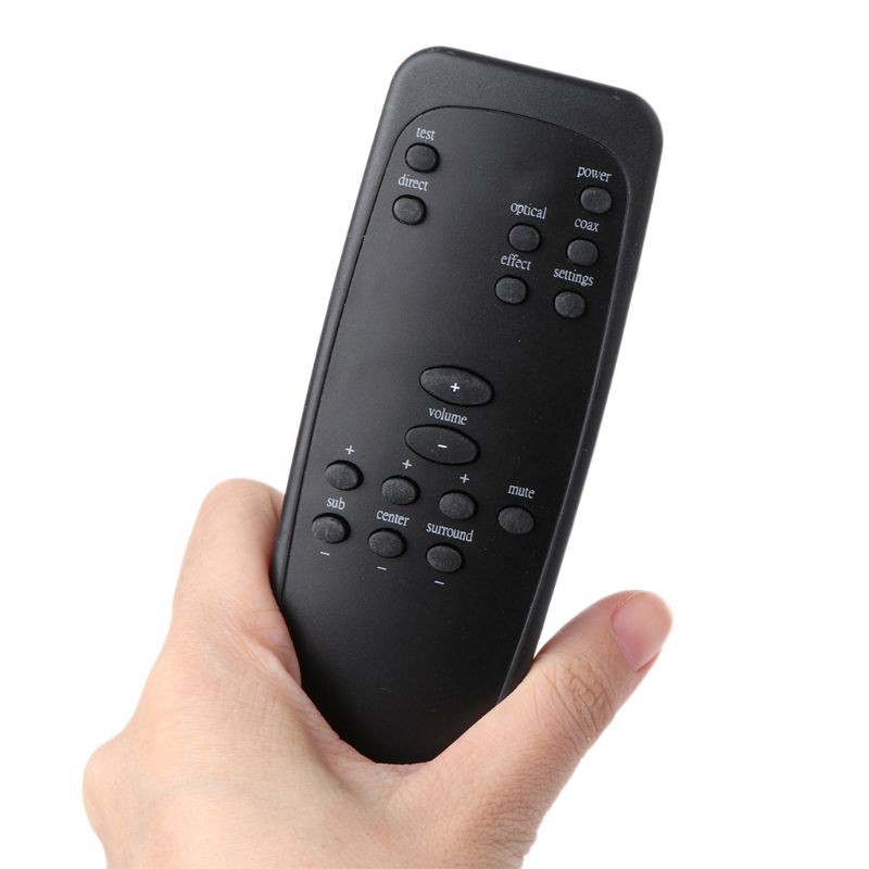 Điều Khiển Từ Xa Bằng Nhựa Màu Đen Cho Loa Logitech Z5500 Z-5500 Z5450 Z-5450 Z680 Z-680