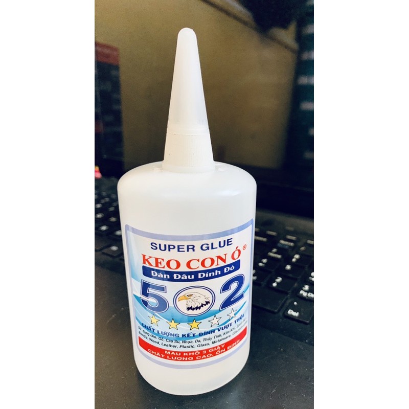 Keo 502 Con Ó 120ml dán siêu dính