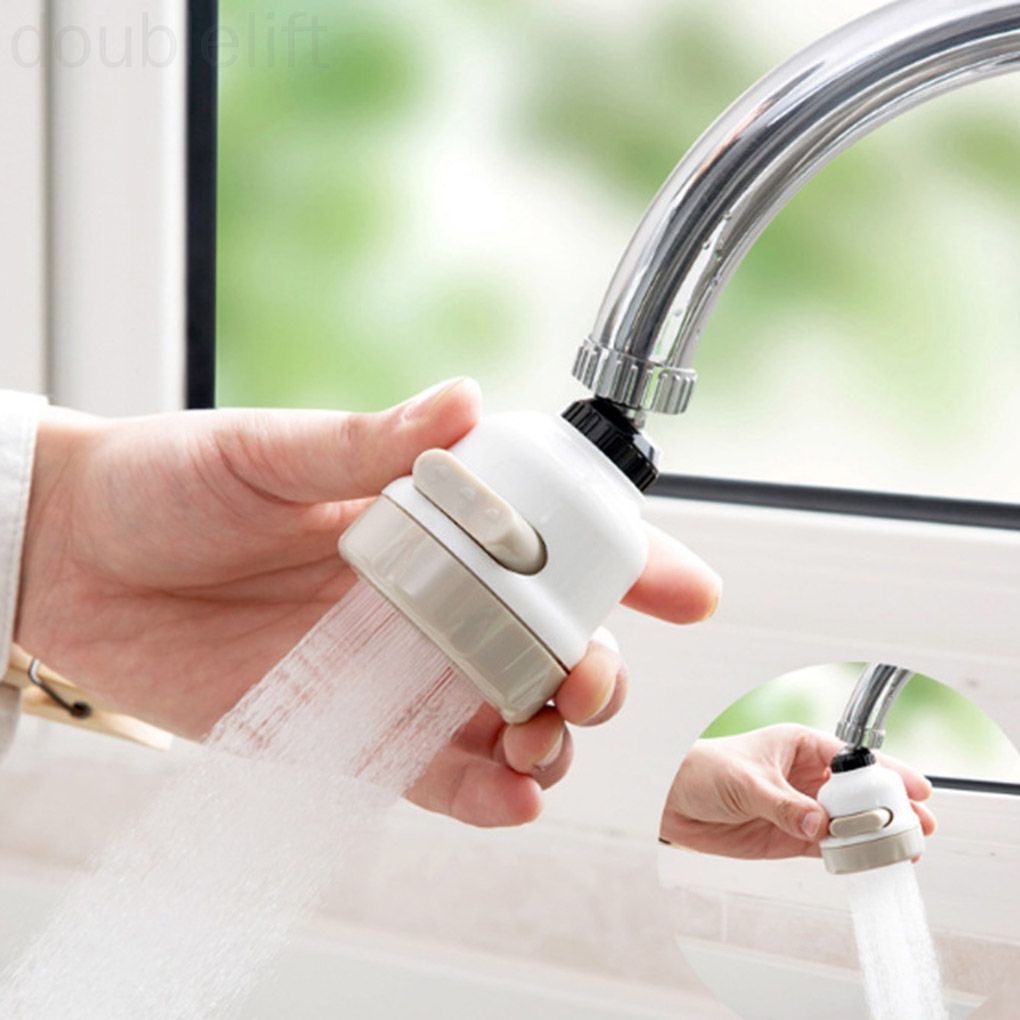 Đầu vòi nước 3 chế độ xoay 360 độ tiết kiệm nước chuyên dùng