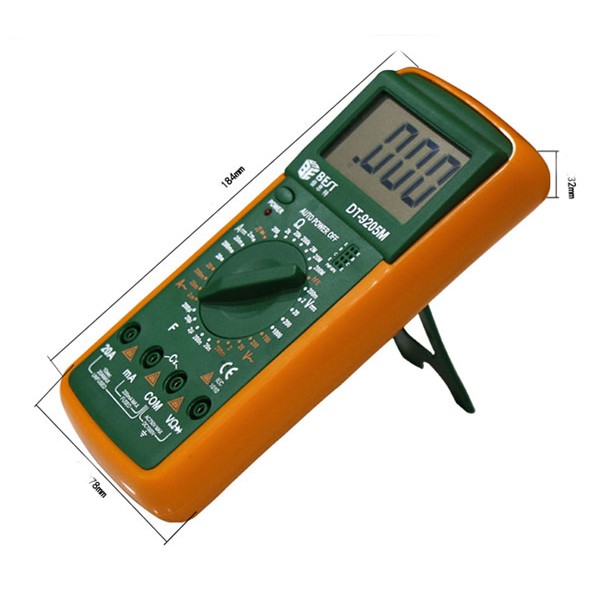 ĐỒNG HỒ VẠN NĂNG BEST DT9205M KÈM PIN