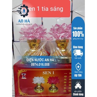 ĐÈN LED THỜ CÚNG HOA SEN (Giá 1 cái )