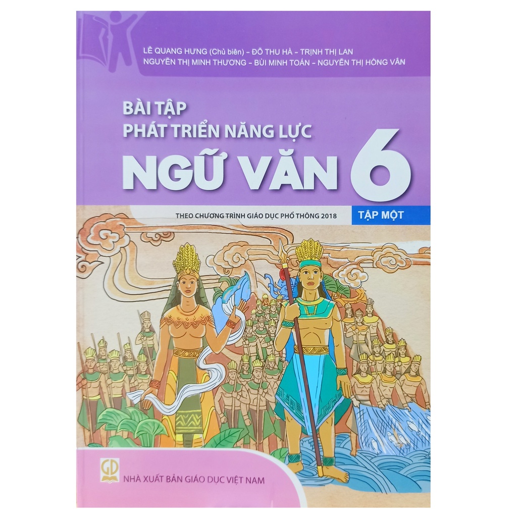 Sách - Bài tập phát triển năng lực Ngữ Văn lớp 6 tập 1