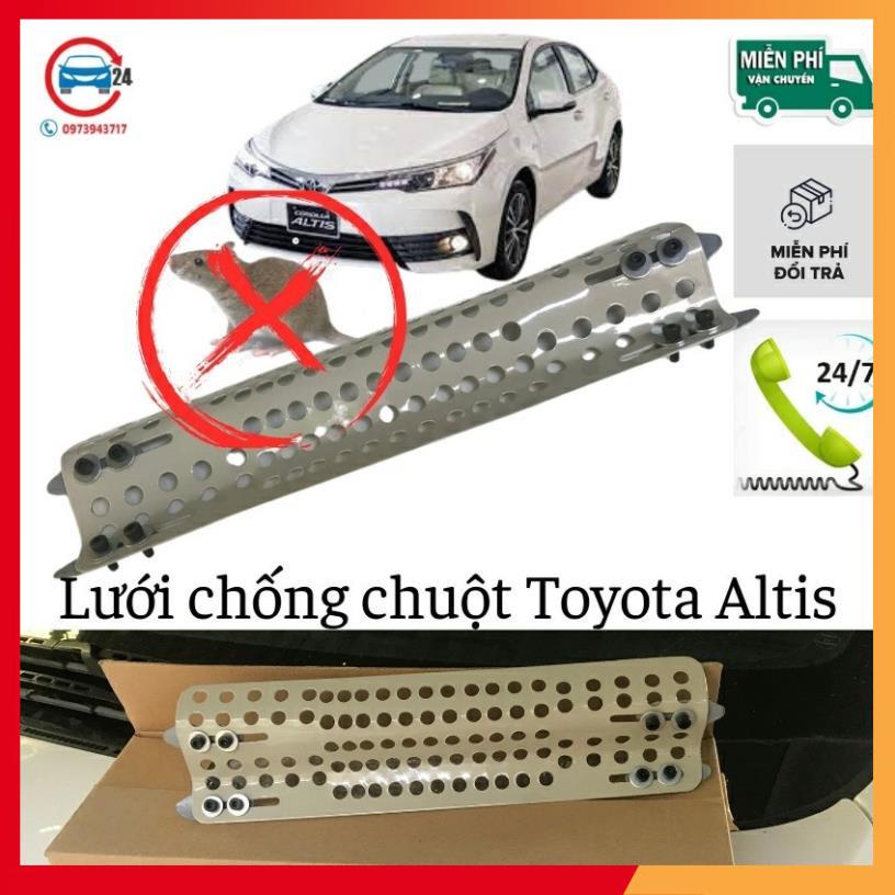 Lưới chống chuột ô tô Toyota Corolla Altis, Tấm chắn chuột khoang lái ô tô Altis bền,đẹp tốt chuẩn zin xe dùng chỉ 1 lần