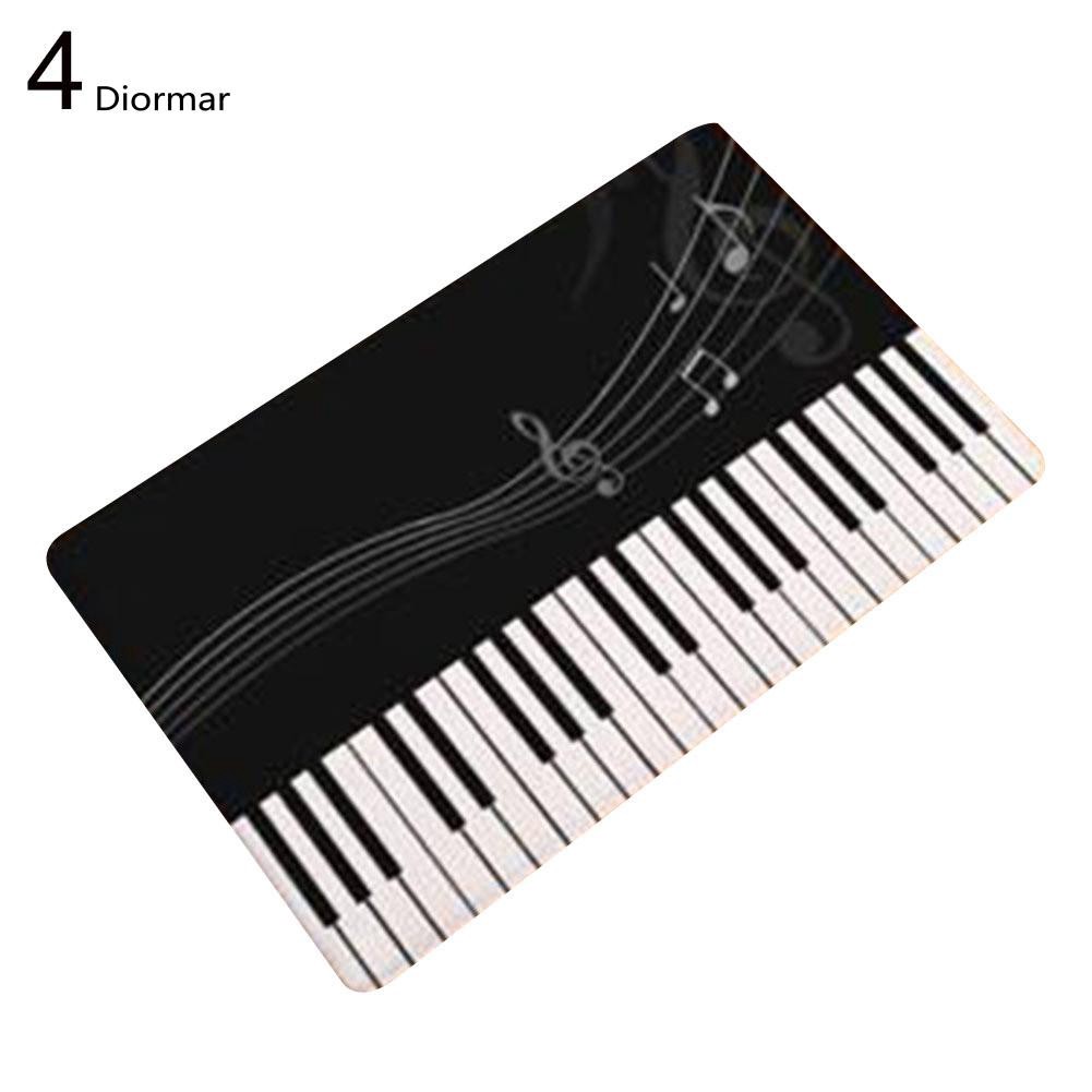 Thảm chùi chân chống trượt hình đàn piano