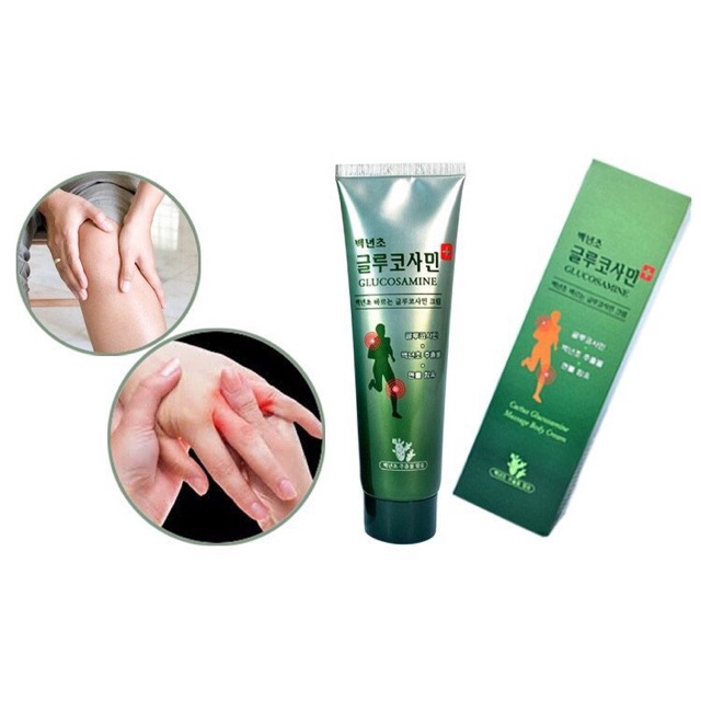 Dầu lạnh xoa bóp khớp Cactus glucosamine massage body cream 150ml NPP tido88