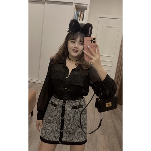 Chân Váy Dạ Tweet Maii Thươngg Bigsize | BigBuy360 - bigbuy360.vn