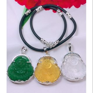 Dây và mặt địa bọc bạc ta