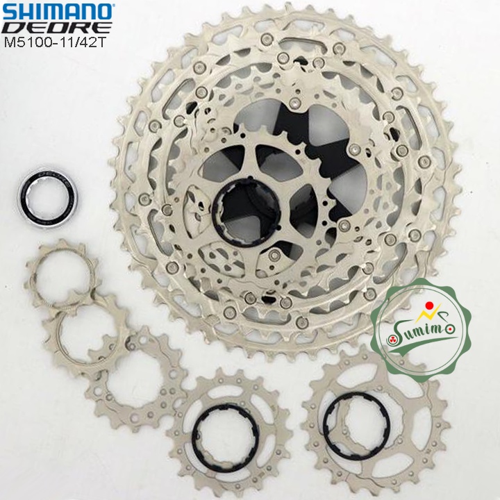 Líp xe đạp - Líp thả SHIMANO Deore CS-M5100-11/42T 11 Speed - Chính hãng