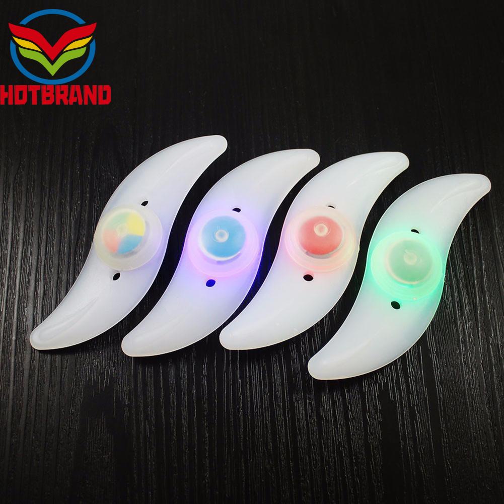 Đèn LED Hình Lá Liễu Gắn Căm Xe Đạp Chống Nước Độc Đáo