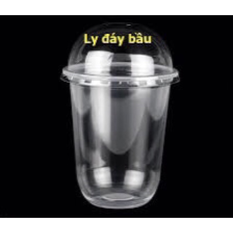 Ly nhựa đáy bầu