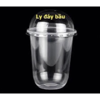 (Combo 50 ly) Ly nhựa đáy bầu
