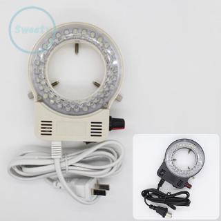 LED Microscope Light Inner Diameter 63mm Illumination Equipment Adjustable Lightweight Workshop Source Lamp 63mm