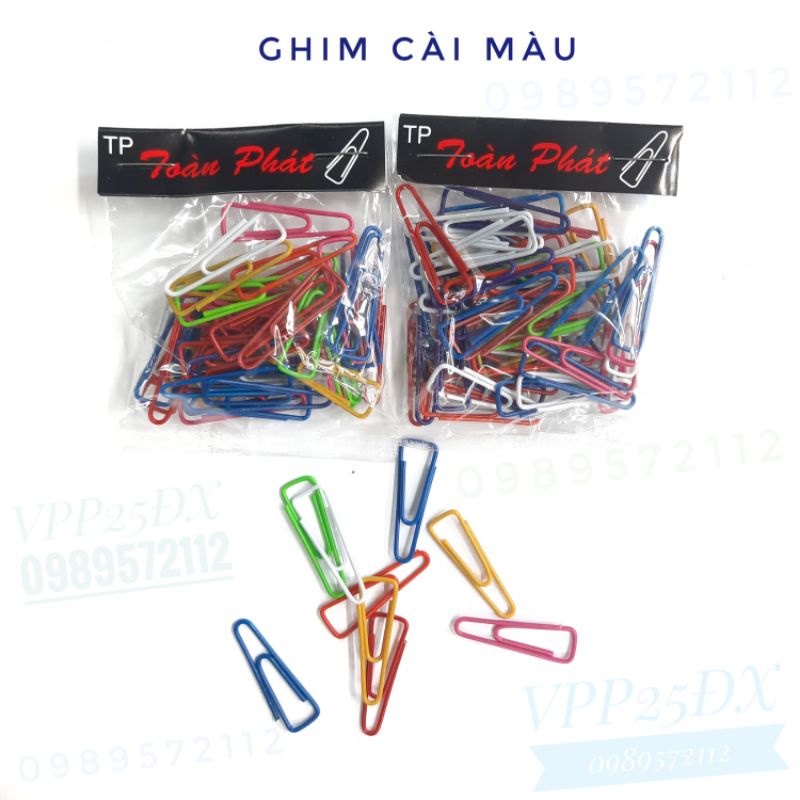 Ghim cài giấy-ghim cài màu tam giác