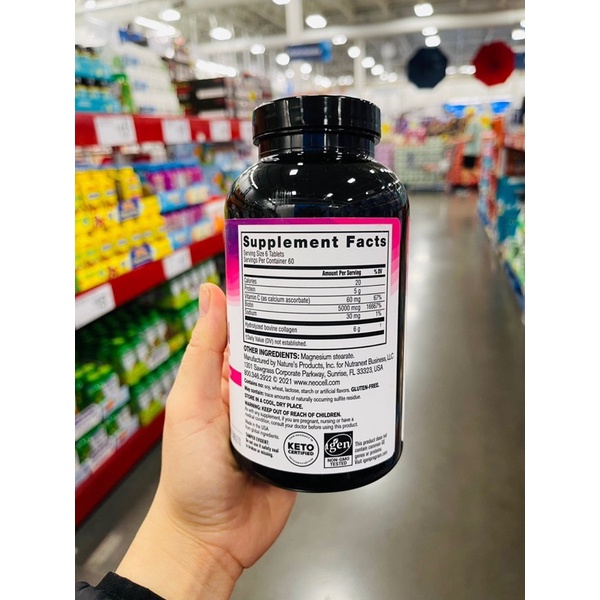 Hộp đựng súper Cóllagén Néocéll 360vien