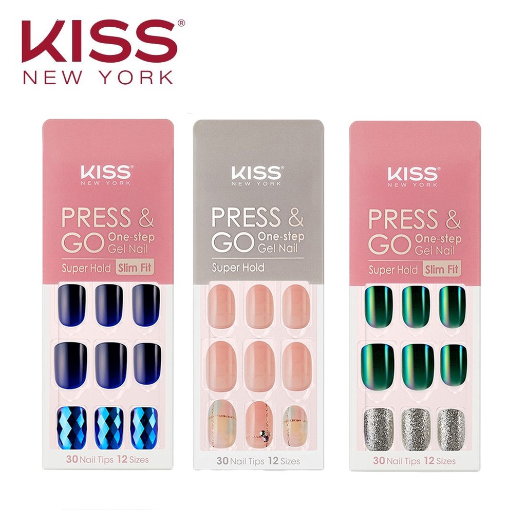 [BST Season] Móng Tay Gel Tự Dán Press &amp; Go Kiss New York Nail Box