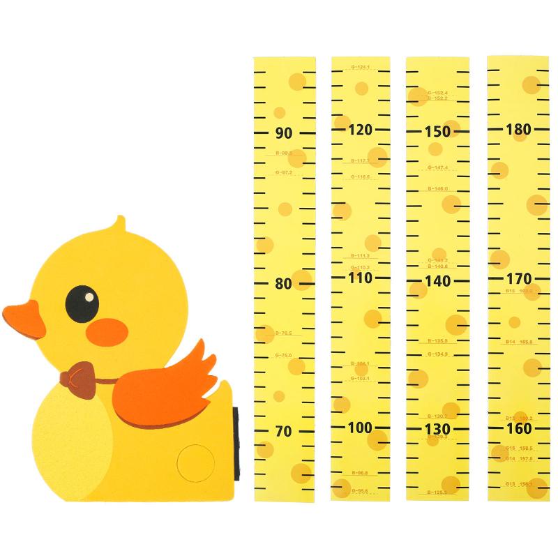 Thước Đo Chiều Cao Từ Tính Gắn Tường Hình Hoạt Hình 65cm-185cm Dành Cho Bé Trai Và Bé Gái