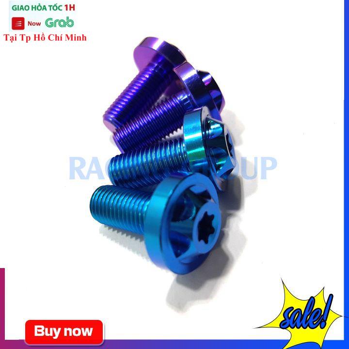 Ốc 10li25 GR5 Gắn Heo Dầu Xe Máy Nhiều Màu