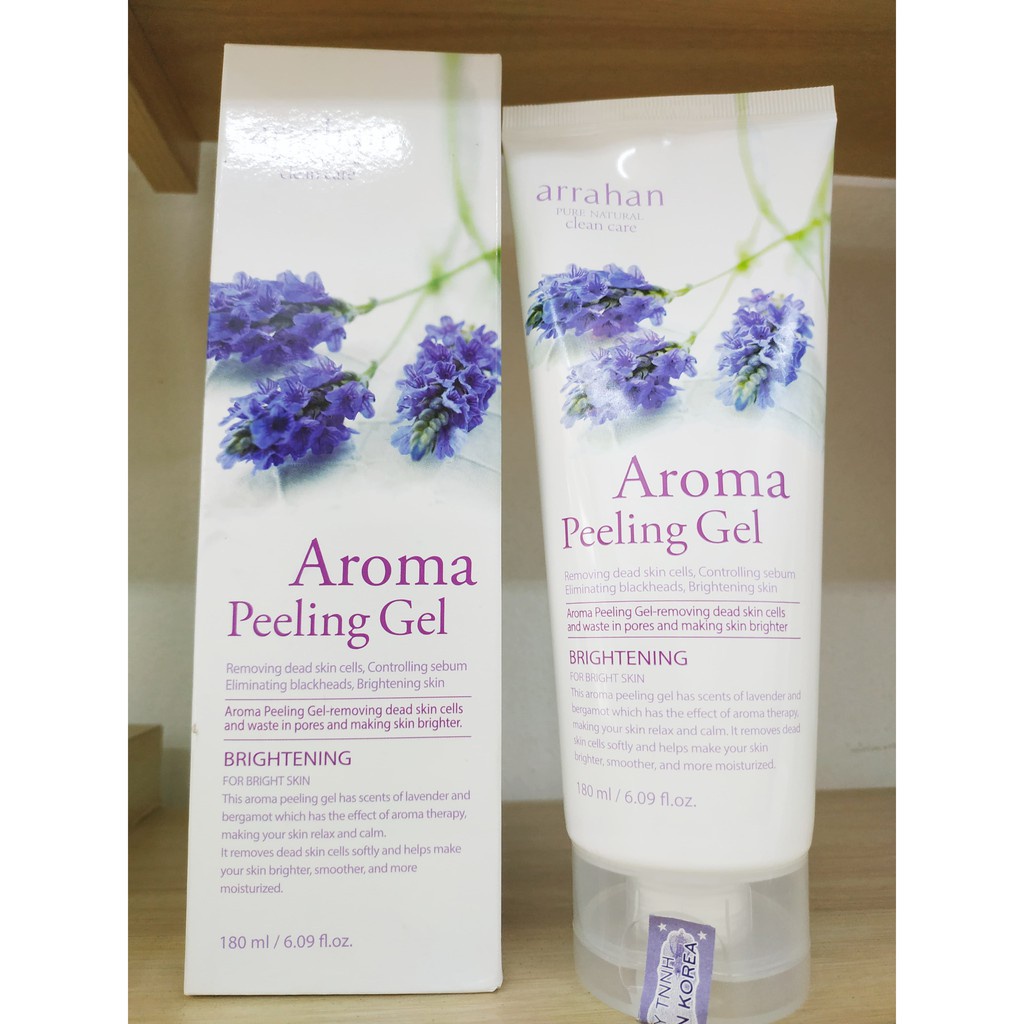 Gel Tẩy Tế Bào Da Chết Chiết Xuất Từ Hoa Oải Hương - ARRAHAN Aroma White Peeling 180ml- 3W114 | BigBuy360 - bigbuy360.vn