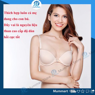 Áo ngực cài trước có gọng nâng vừa Lovely 434, ôm sát vòng một và nâng đẩy tạo vòng một căng đầy - Mummart