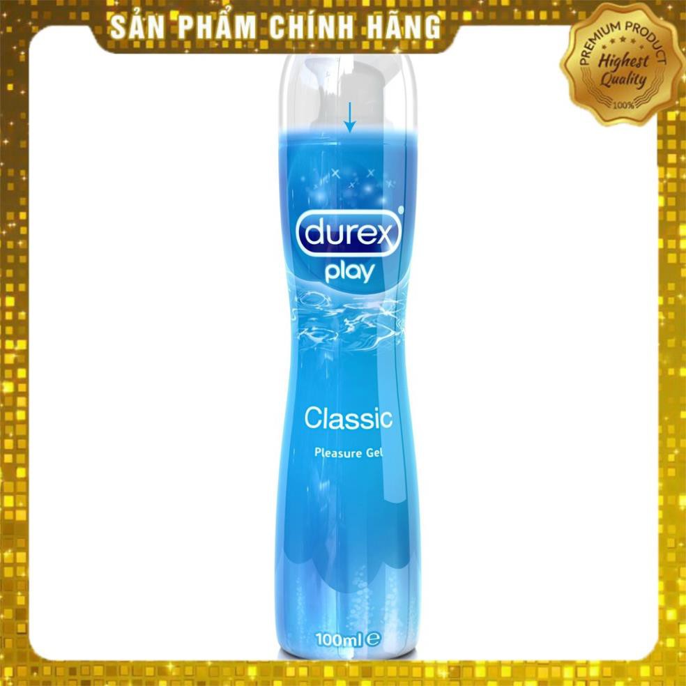 [CHÍNH HÃNG] Gel bôi trơn tạo độ ẩm tự nhiên Durex Play Classic 100ml