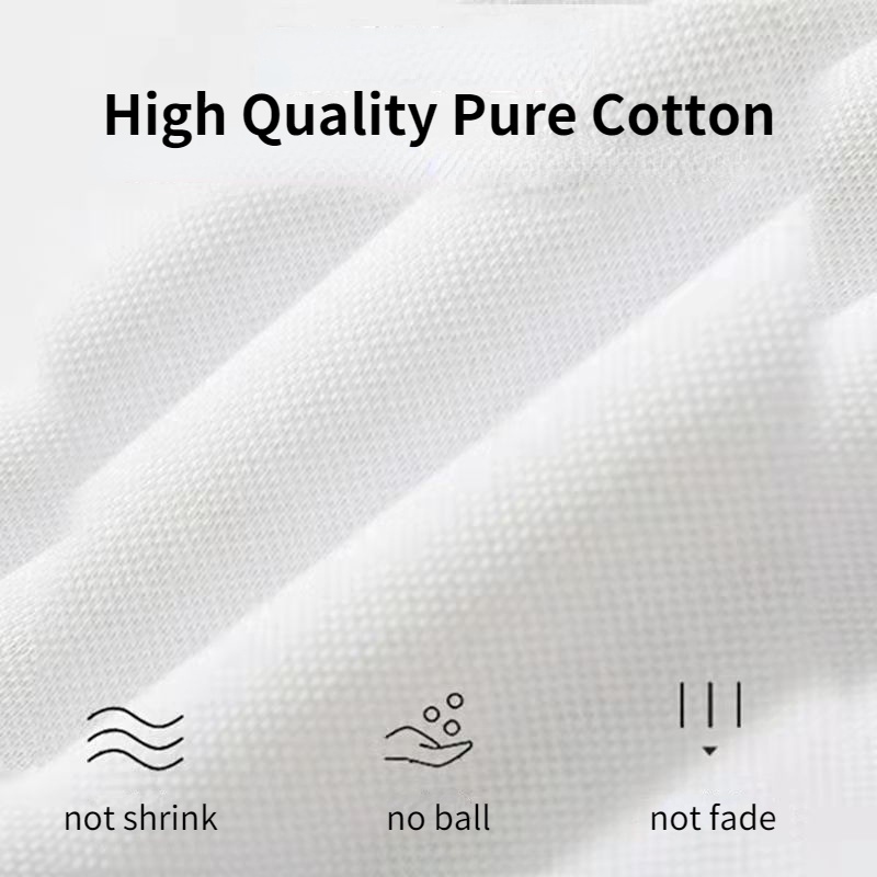 Áo polo Dài Tay Màu Trắng Đồng Phục Học Sinh Cho Bé