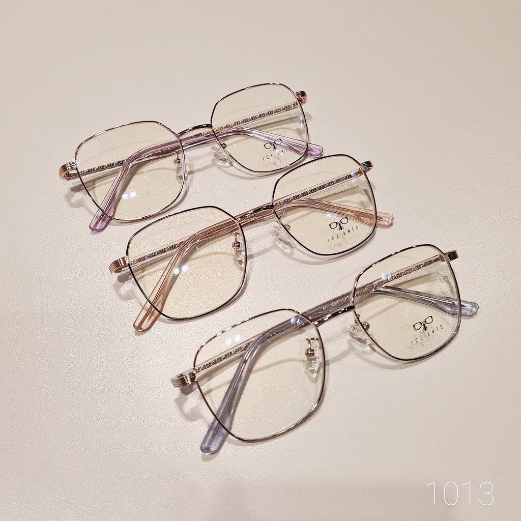 Gọng kính cận kim loại mắt tròn Lilyeyewear 1013 nhiều màu một size