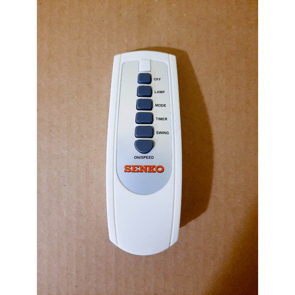 Remote điều khiển quạt Senko- Hàng tốt chính hãng 100% Tặng kèm Pin-Điện tử Alex