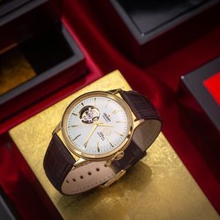 Đồng hồ nam cơ lộ máy Orient RA-AG0430S00B kính cứng chống va đập, chống nước 3 ATM, dây da cao cấp chính hãng Nhật Bản