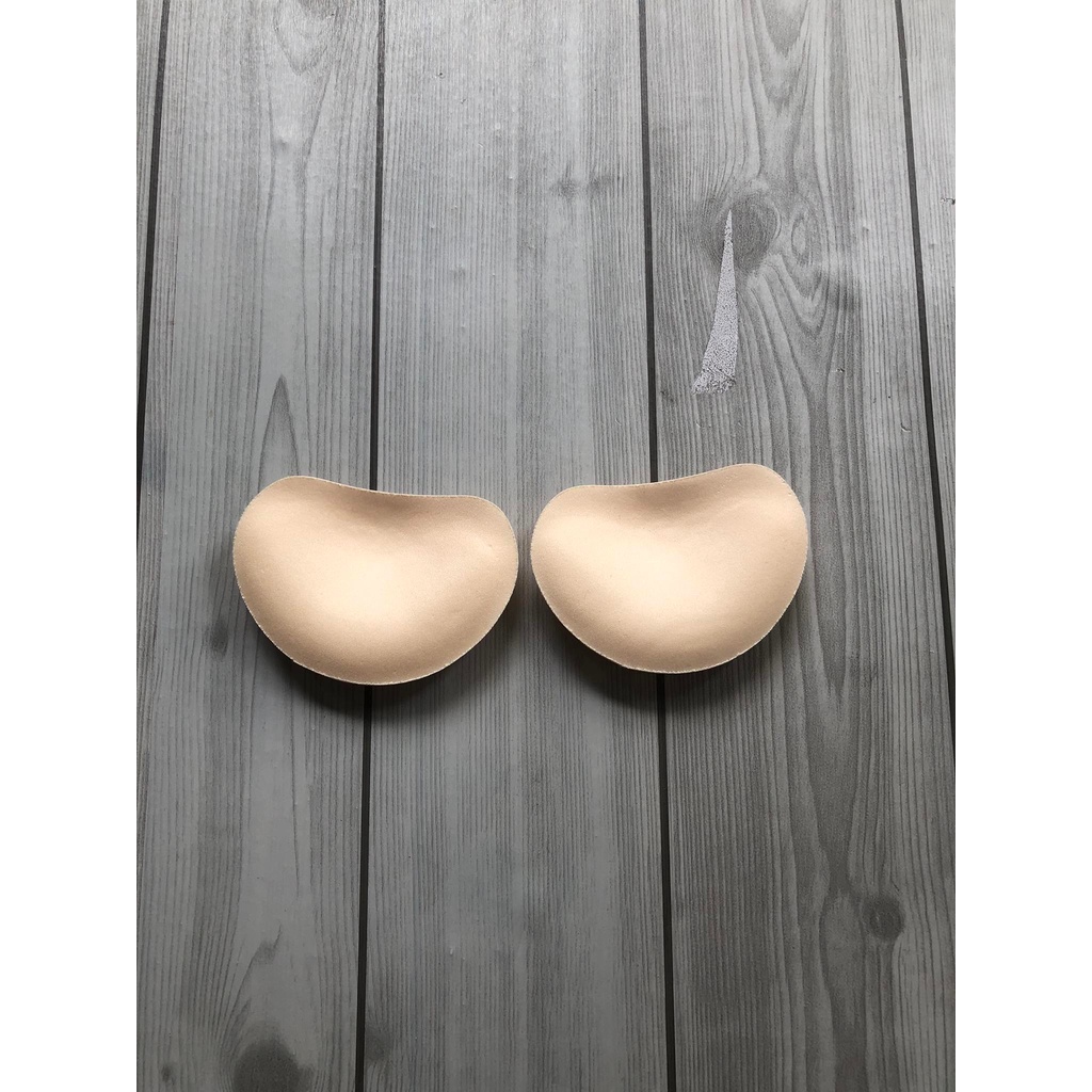Bộ 2 Mút Hình Xoài Đệm Nâng Ngực Bikini Đồ Bơi KONKUN MÚT XOÀI