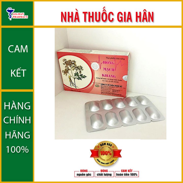 Hồng Mạch Khang - Dành Cho Người Huyết Áp Thấp