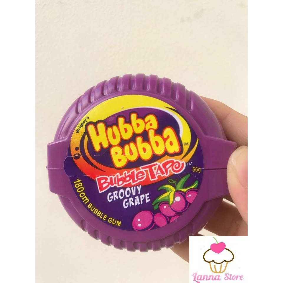 [HOT ĐỦ 6 VỊ] Kẹo gum cuộn Hubba Bubba - Mỹ