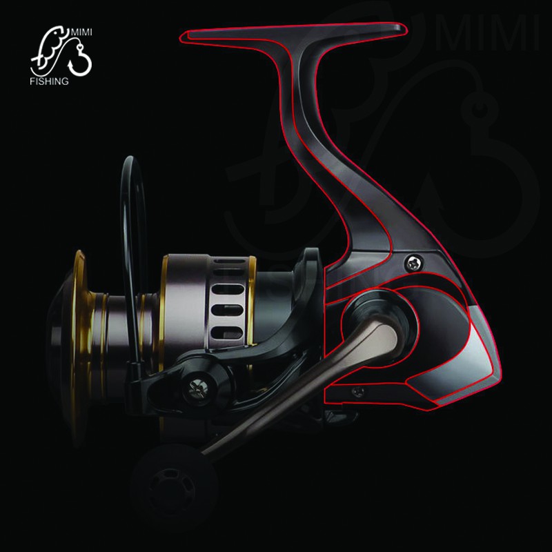 Máy câu cá Kim Loại HE LINNHUE size 2000-3000-4000-5000