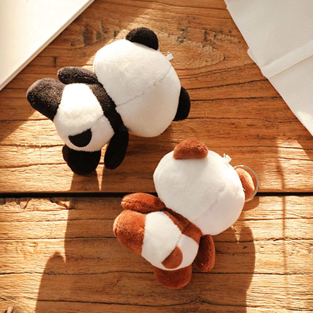 Móc khóa làm quà tặng cho bé gắn chú gấu bông Panda dễ thương