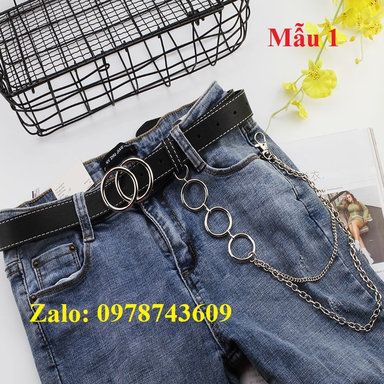 Thắt lưng kèm chain - xích mẫu hot
