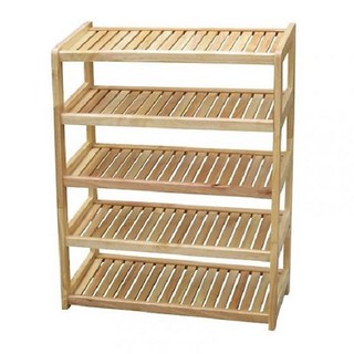 Kệ dép gỗ, 5 tầng ngang 60cm