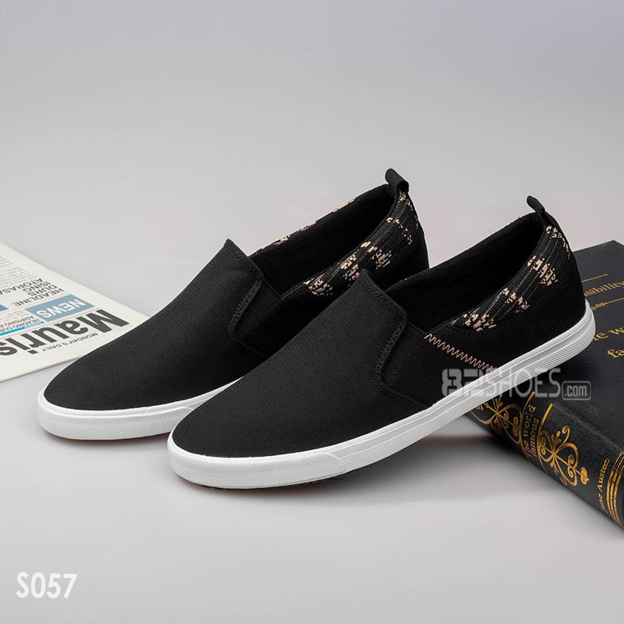 [XẢ KHO, LẺ SIZE] Giày lười nam - Slip on nam vải - Mã S057 | BigBuy360 - bigbuy360.vn