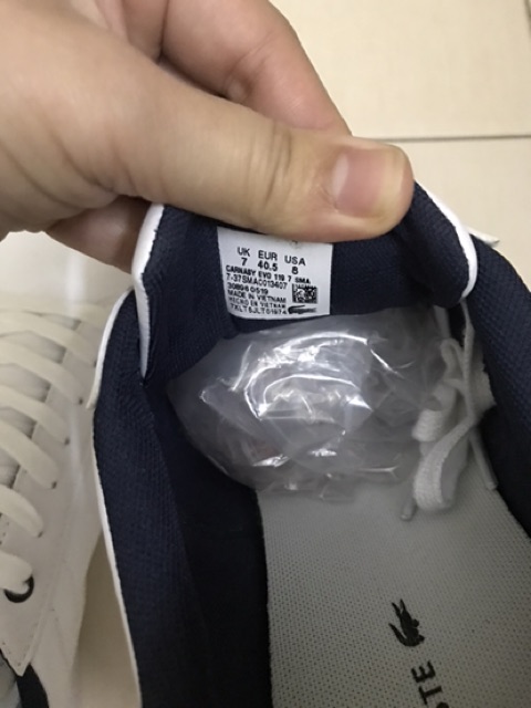 Giày lacoste canaby