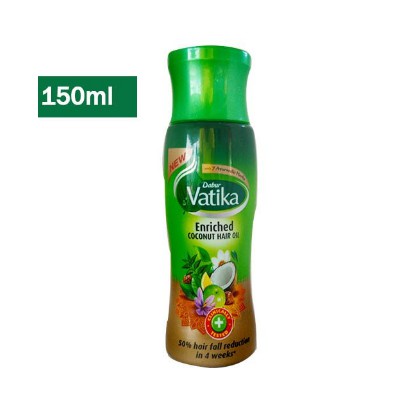 Dầu Dừa Vatika 150ml (tặng kèm kdr Dabur 45gm)