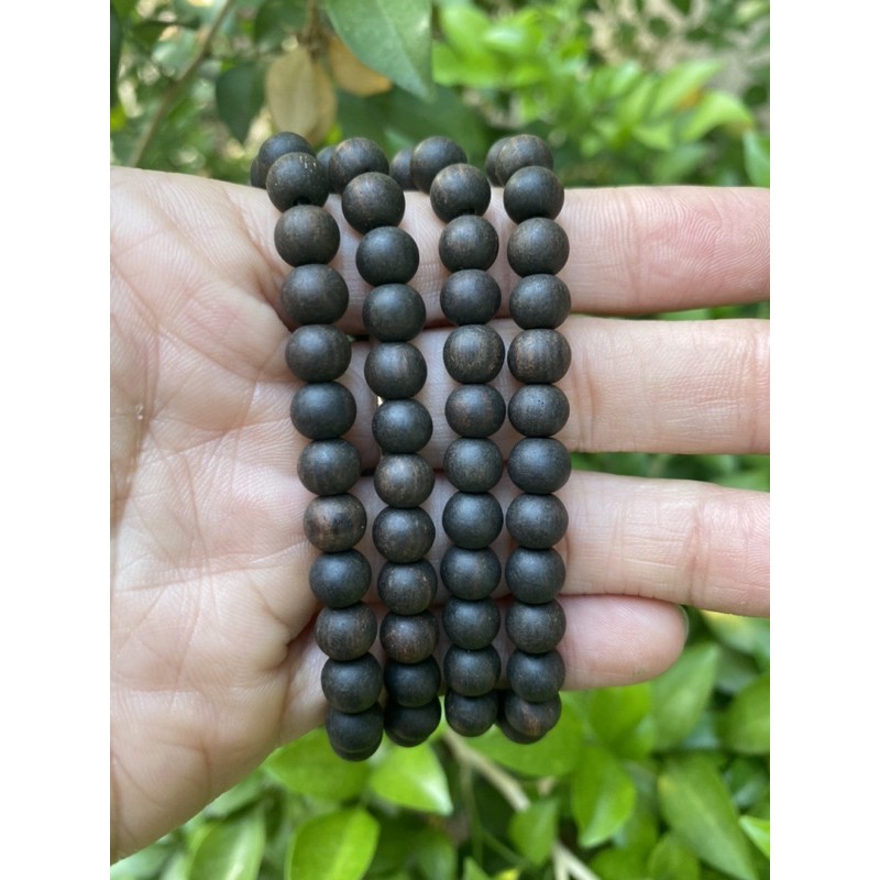 Vòng Đeo Tay Hạt Gỗ Mun Vòng Tay 108 Hạt Phật Tây Tạng