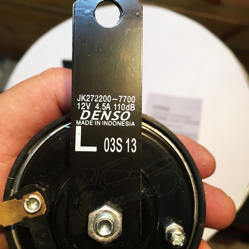 [ Chính Hãng ] Còi DENSO 12V 1 Bộ 2 Còi Với Màng Lọc Âm Thanh Cực Chất Lượng Chính Hãng DENSO