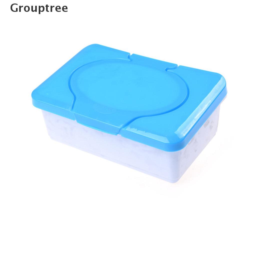 Hộp Đựng Khăn Giấy Ướt &amp; Khô In Hình Nhóm Nhạc Grouptree