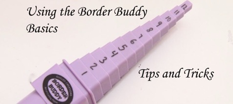 Bộ quilling, dụng cụ quilling tạo hình hoa  Border Buddy màu tím
