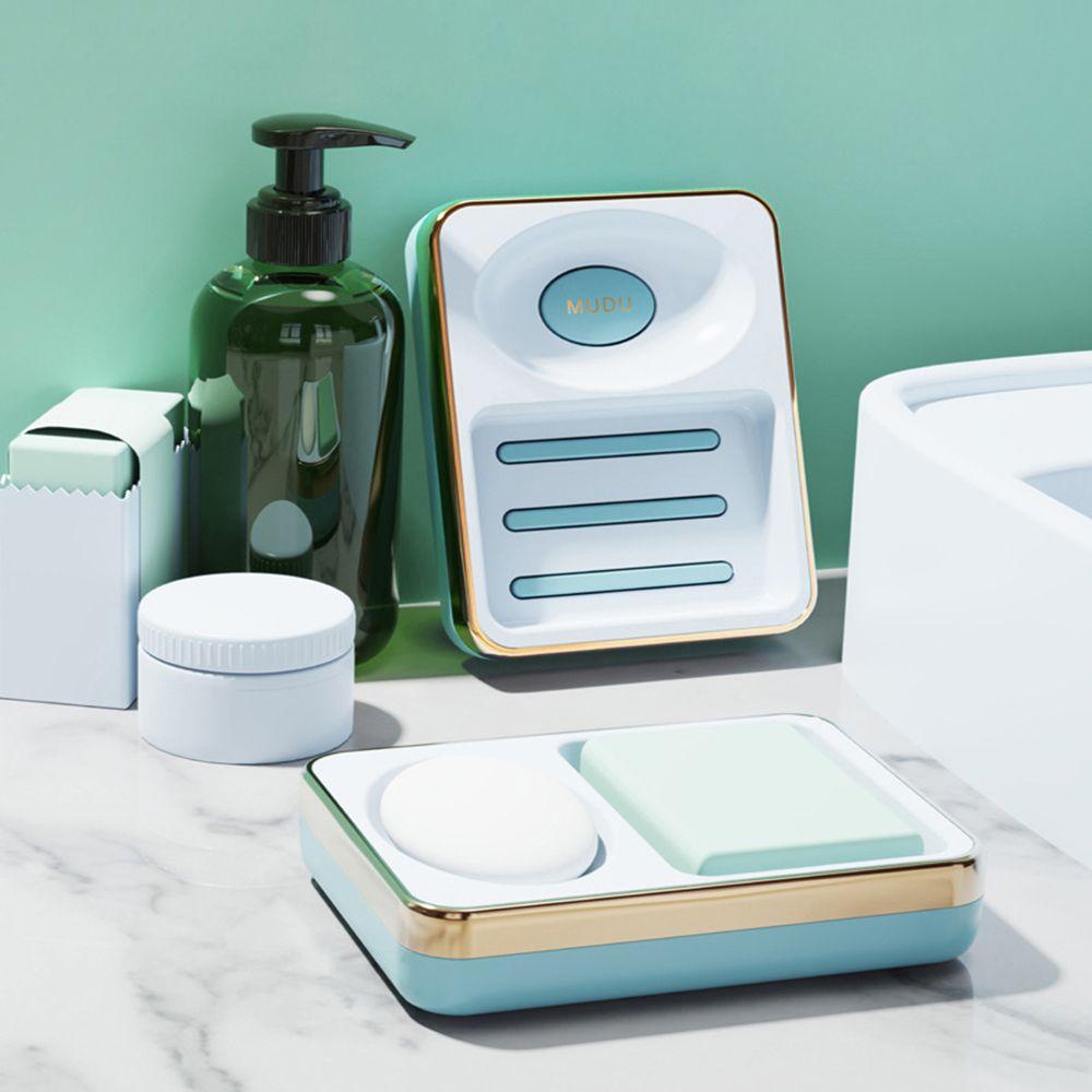 Giá Đỡ Xà Phòng Gắn Tường Hai Ngăn Tiện Lợi Dành Cho Phòng Tắm